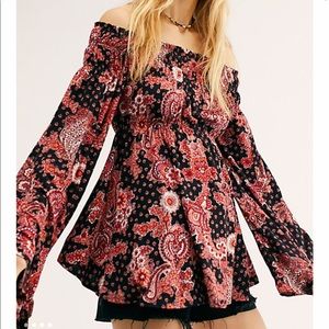 Off Shoulder Mini Dress Free People